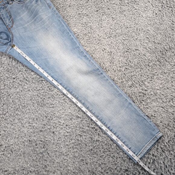 LL Bean Jeans Women 4 Blue Signature Straight Leg Mom Normcore Casual Denim - Picture 8 of 10